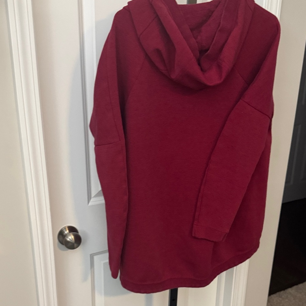 Nike Men's Burgundy Hoodie Jacket - Picture 3 of 3